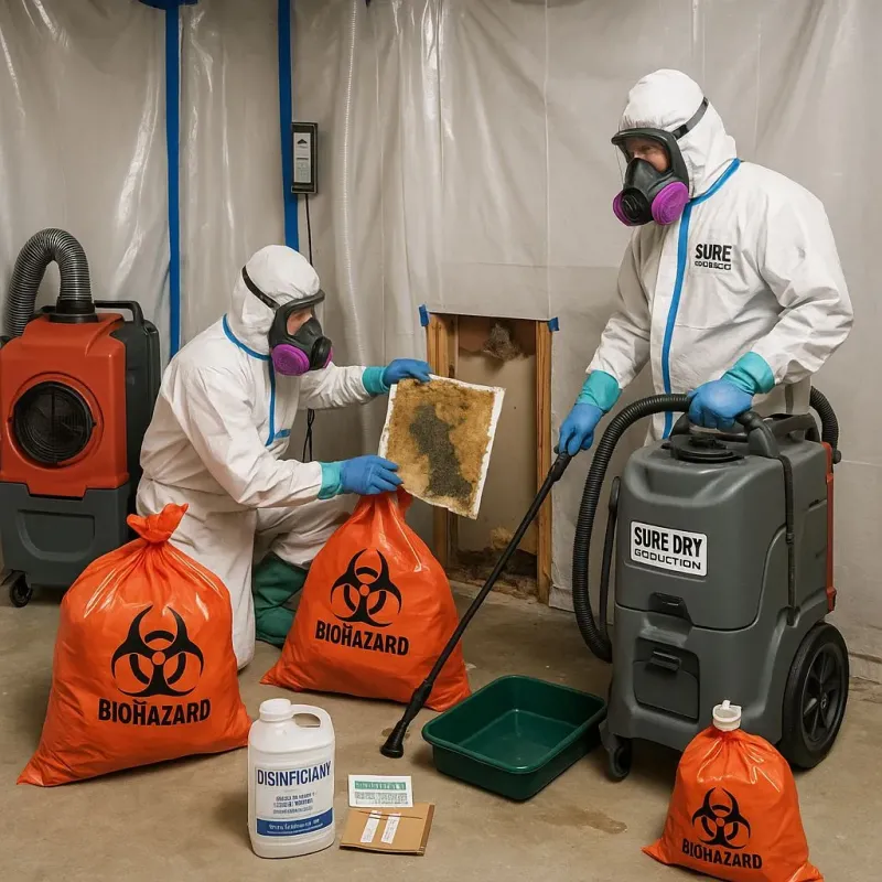 Contaminated Water Handling Protocols process in Rossmoor, NJ