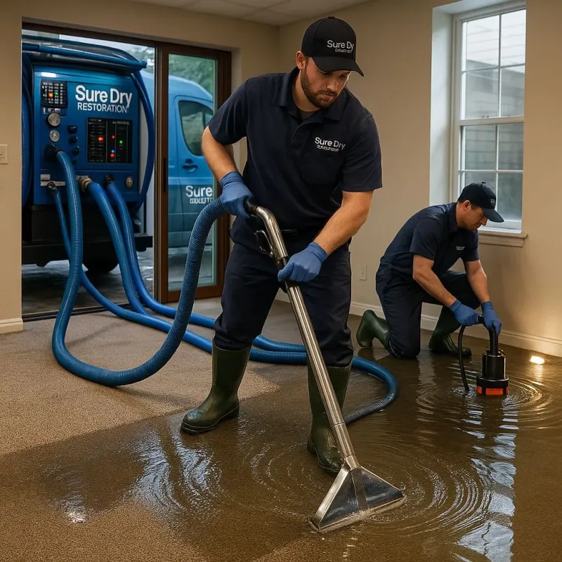 Water Extraction and Removal process in Rossmoor, NJ